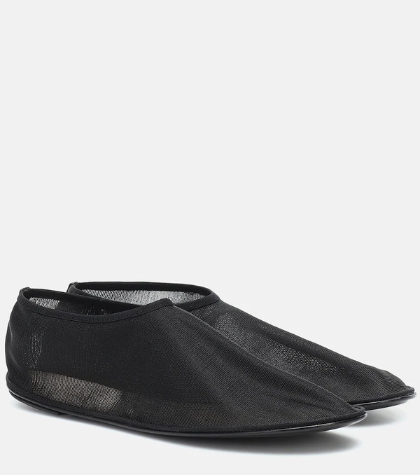  The Row The Row Chocolate Ballet Flats 