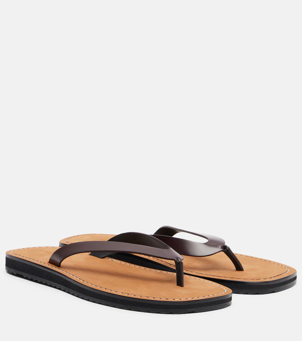  The Row The Row City Leather Thong Sandals 