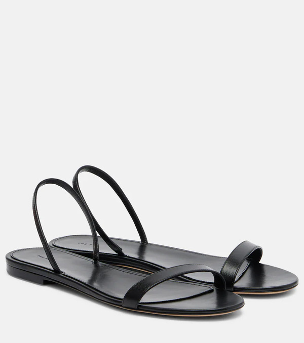  The Row The Row Ella Leather Sandals 