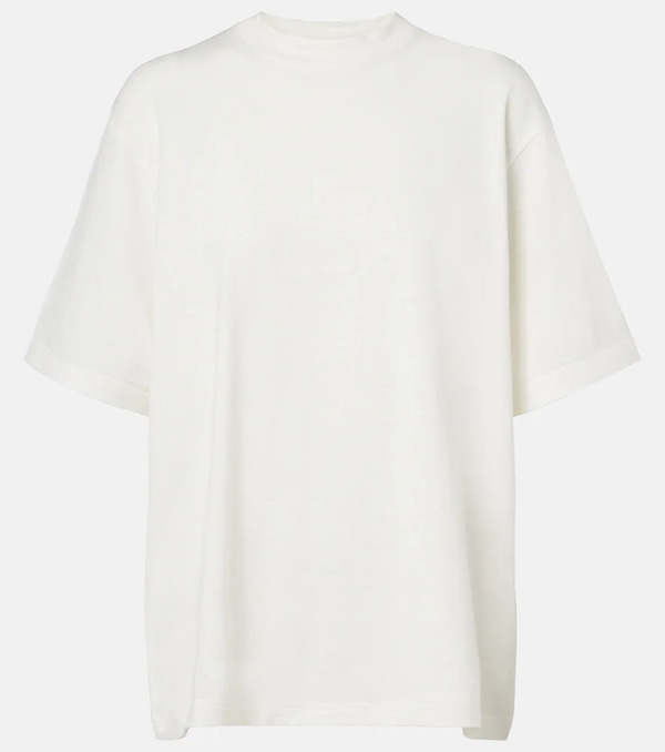  The Row The Row Estavo Oversized Linen-blend T-shirt 