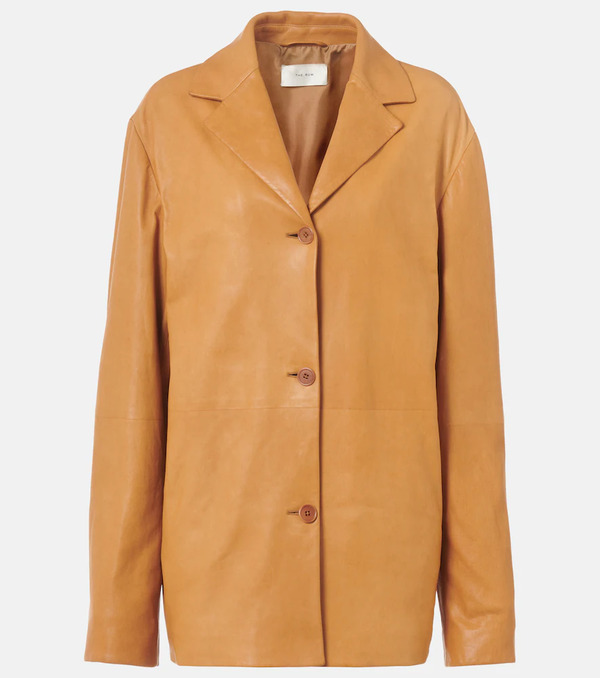  The Row The Row Fabian Leather Jacket 