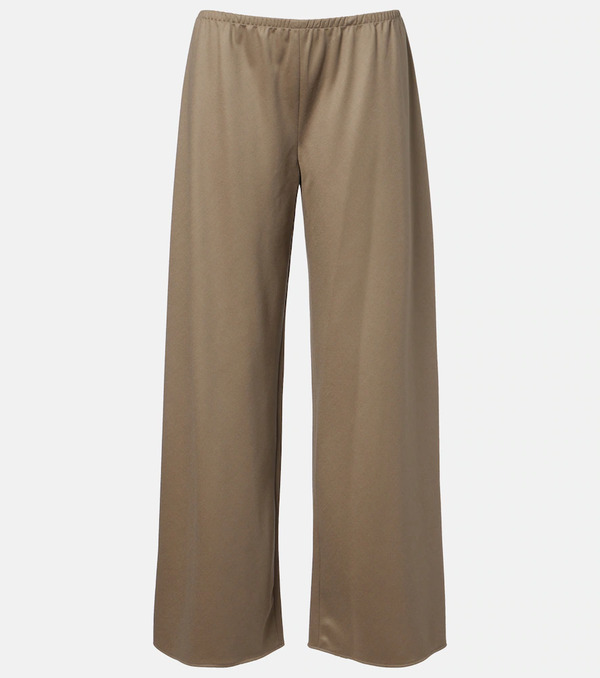  The Row The Row Gala Virgin Wool Wide-leg Pants 