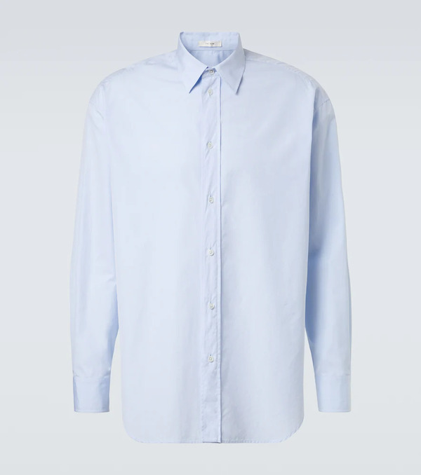  The Row The Row Granada Cotton Chambray Shirt 