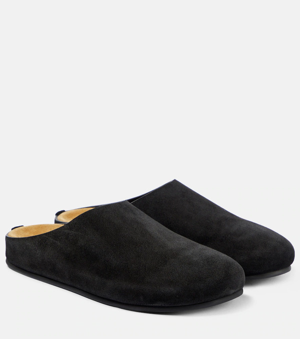  The Row The Row Hudson Suede Mules 