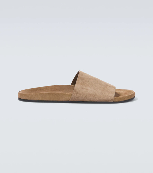  The Row The Row Hugh Suede Slides 