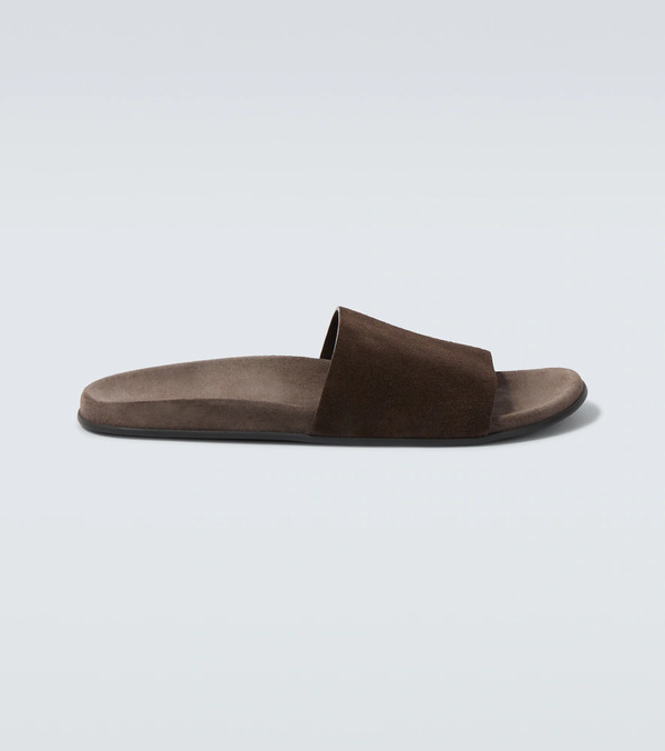  The Row The Row Hugh Suede Slides 