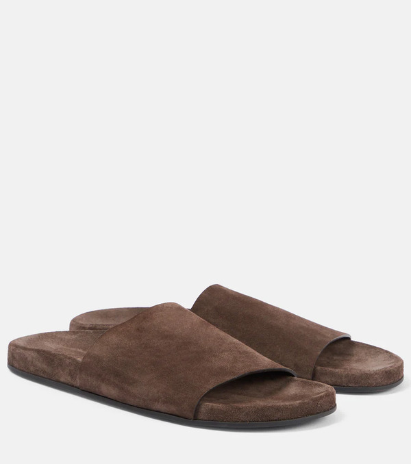  The Row The Row Hugh Suede Slides 