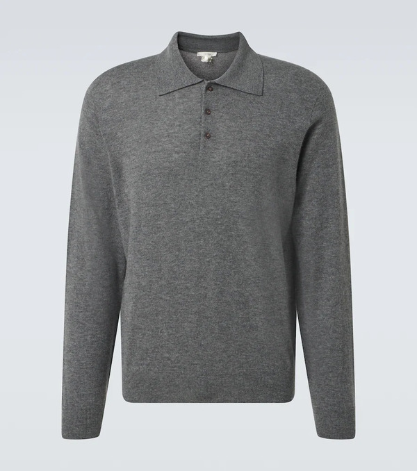  The Row The Row Judi Cashmere Polo Sweater 