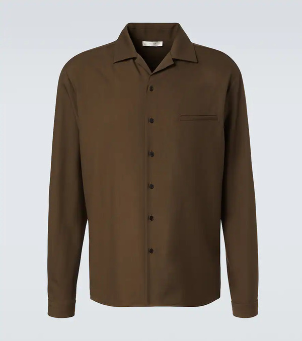  The Row The Row Kanta Wool Shirt 