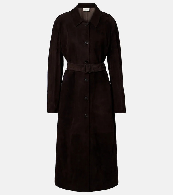  The Row The Row Kendra Suede Coat 