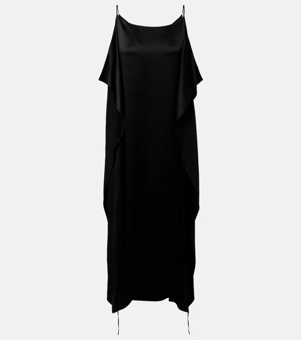  The Row The Row Kylo Ruffled Silk Maxi Dress 