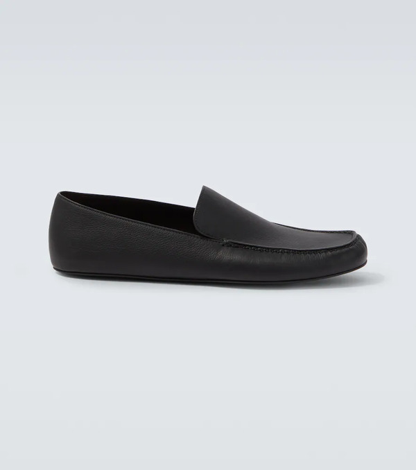  The Row The Row Leo Leather Loafers 
