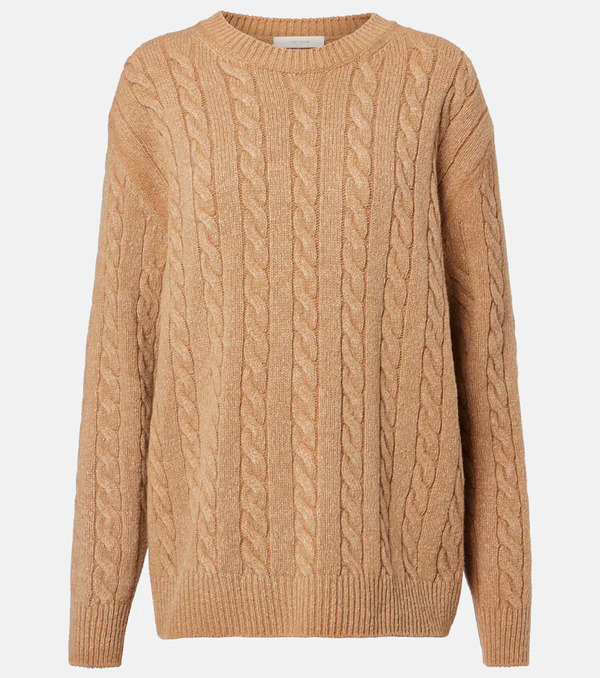  The Row The Row Lido Cable-knit Wool Sweater 