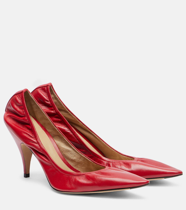 The Row The Row Liisa Leather Pumps 
