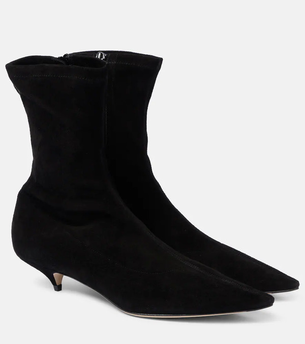  The Row The Row Liisa Suede Ankle Boots 