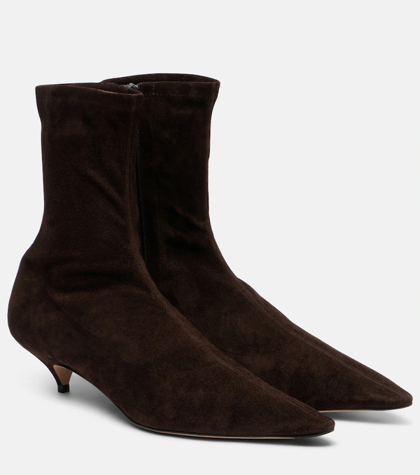  The Row The Row Liisa 40 Suede Ankle Boots 