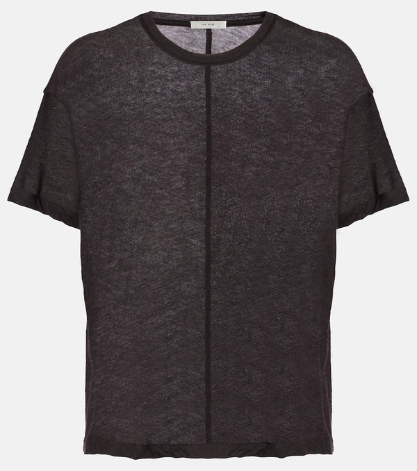  The Row The Row Lila Cashmere Jersey Top 