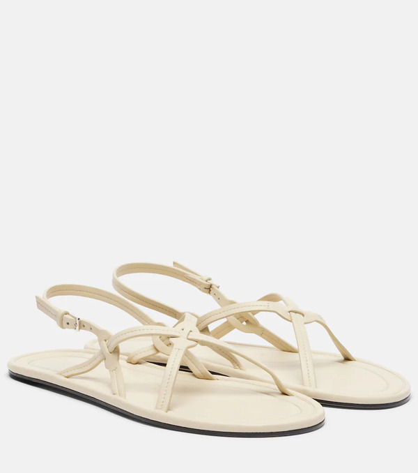  The Row The Row Malick Strap Leather Sandals 