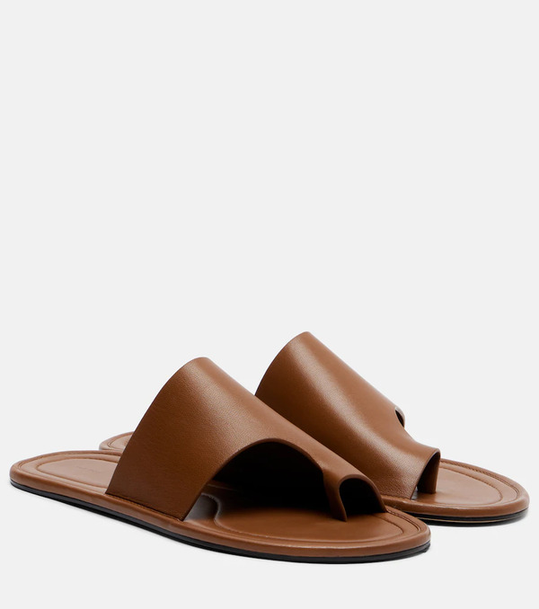  The Row The Row Malick Thong Leather Sandals 