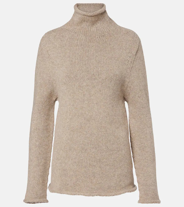  The Row The Row Mariam Cashmere Turtleneck Sweater 