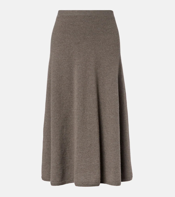  The Row The Row Masini Cashmere Midi Skirt 