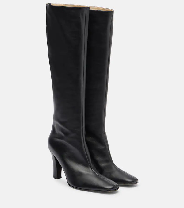  The Row The Row Mona Leather Knee-high Boots 