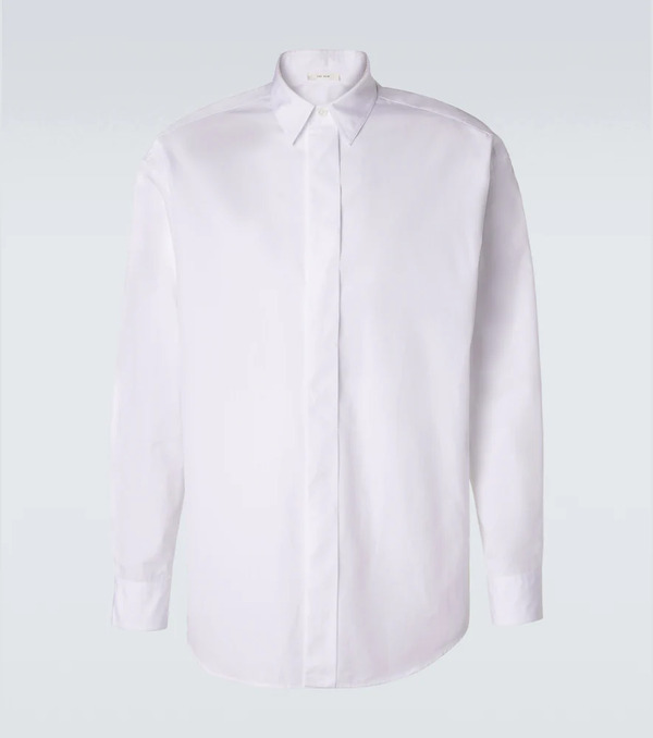 The Row The Row Nilo Cotton Poplin Shirt 