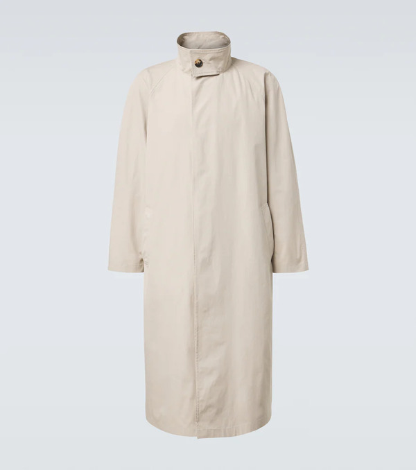 The Row The Row Nivara Cotton Poplin Coat 