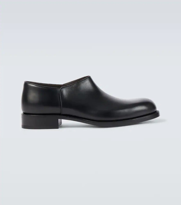  The Row The Row Nobilis Leather Ankle Boots 