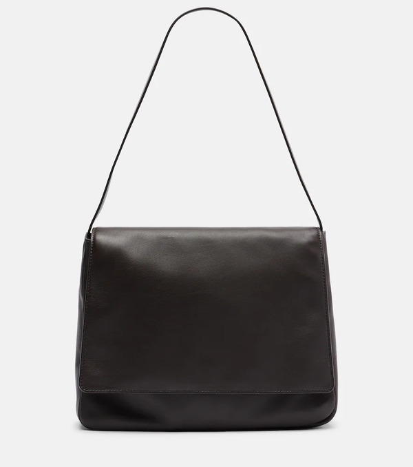  The Row The Row Nuance Two Leather Shoulder Bag 