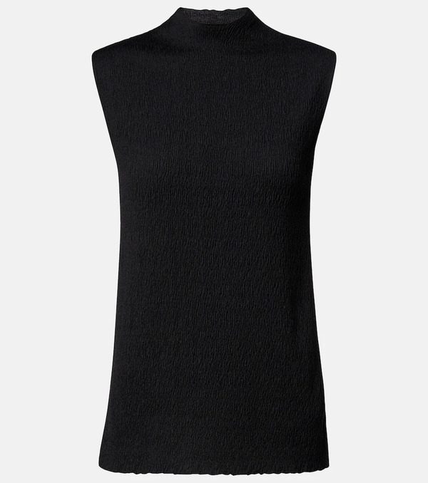  The Row The Row Oakson Knitted Silk Top 
