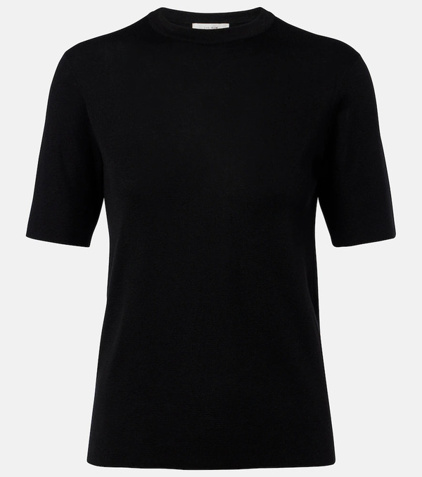  The Row The Row Ozzi Silk-blend T-shirt 