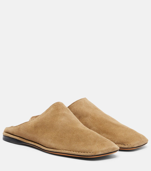 The Row The Row Piper Suede Slides 