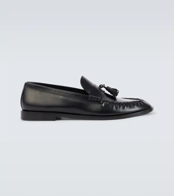  The Row The Row Polished Leather Loafers 