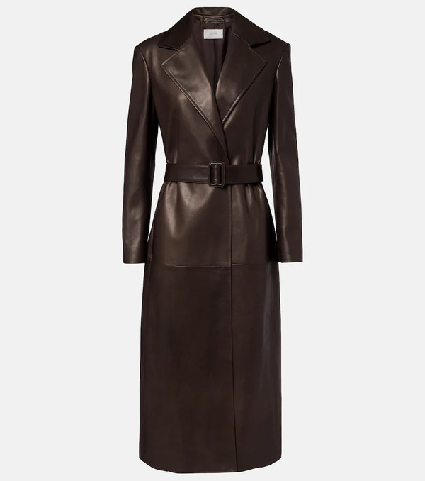  The Row The Row Raisa Leather Coat 