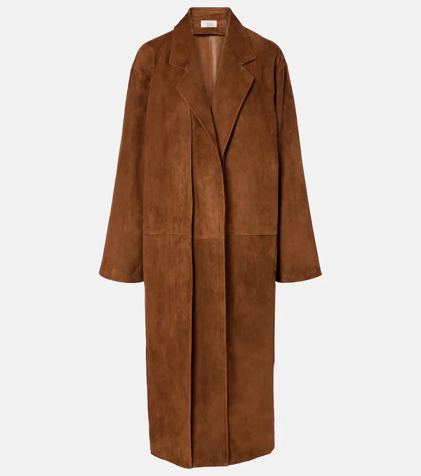  The Row The Row Serenis Suede Coat 