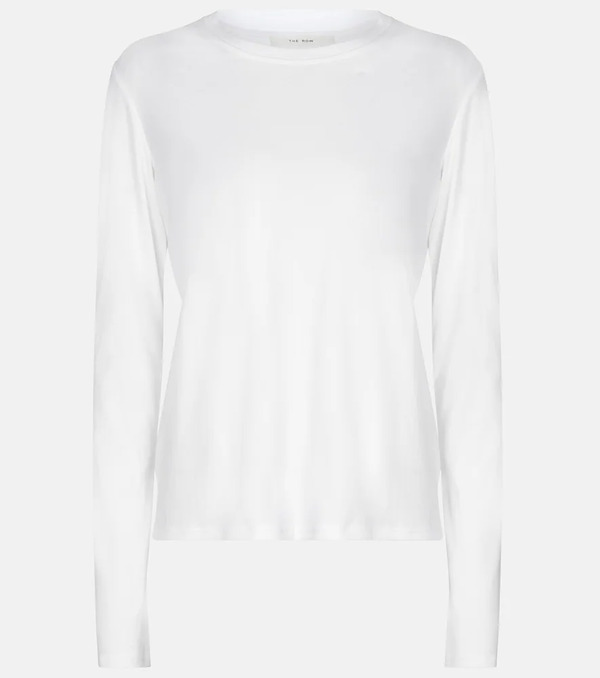  The Row The Row Shermann Cotton-jersey Top 