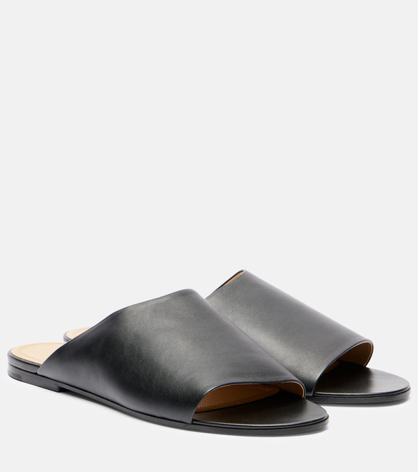  The Row The Row Signum Leather Slides 