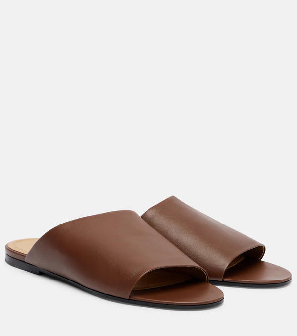 The Row The Row Signum Leather Slides 