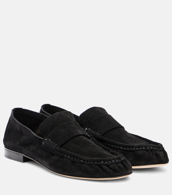  The Row The Row Soft Suede Loafers 