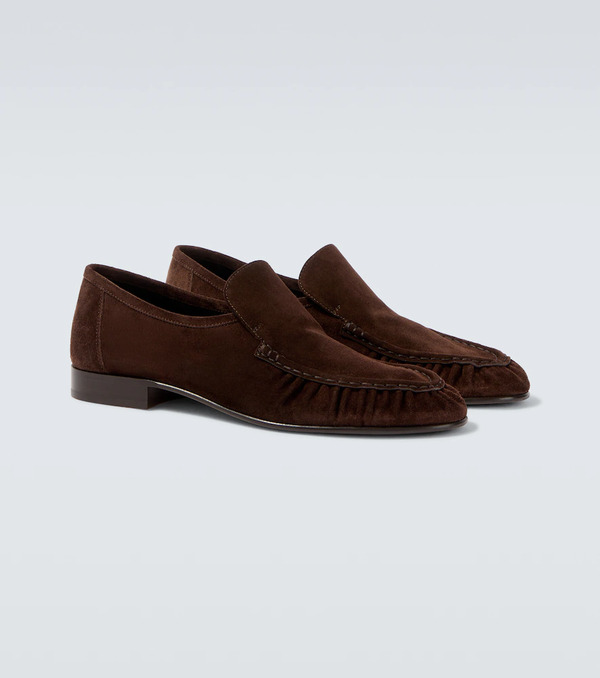  The Row The Row Soft Two Suede Loafers 