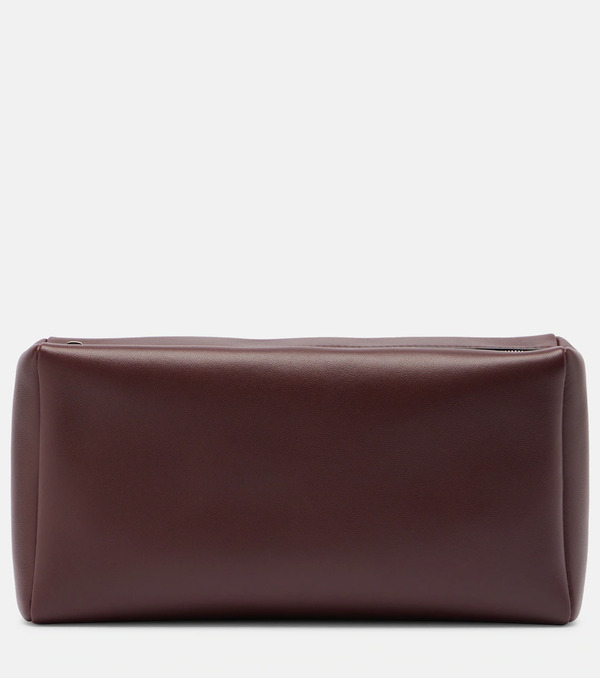  The Row The Row Squared Compact Leather Clutch 