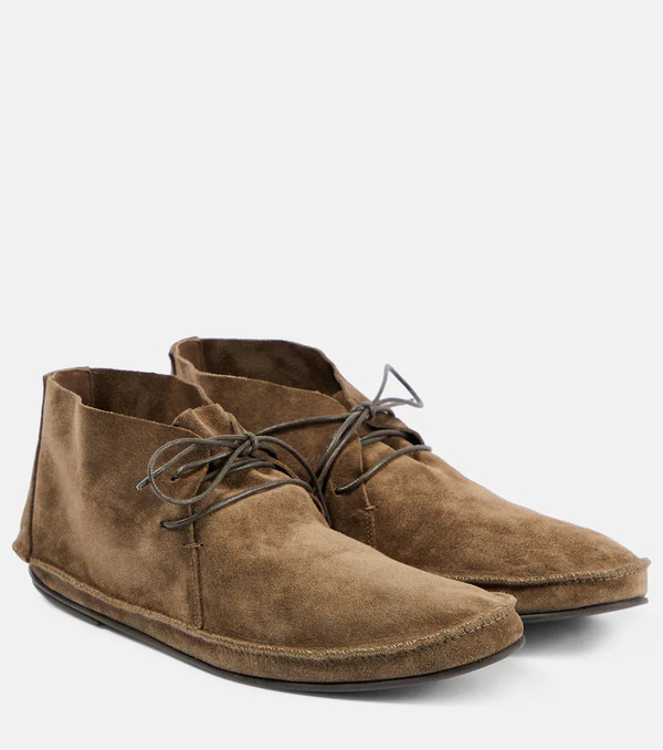  The Row The Row Tyler Suede Ankle Boots 