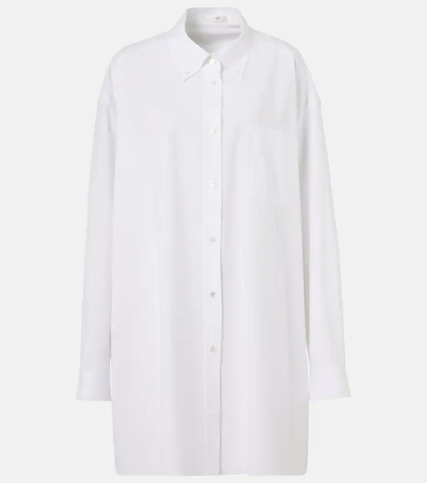  The Row The Row Victoria Oversized Cotton Poplin Shirt 