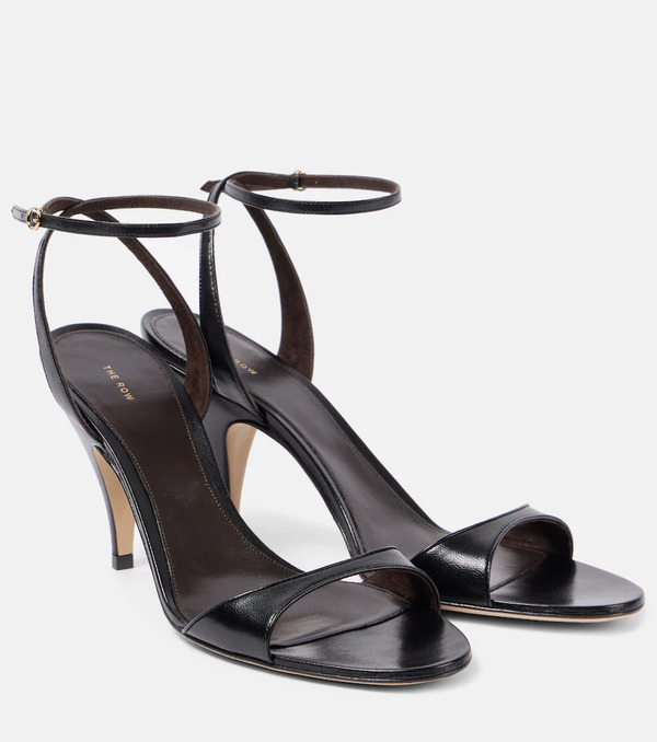  The Row The Row Vika Leather Slingback Sandals 