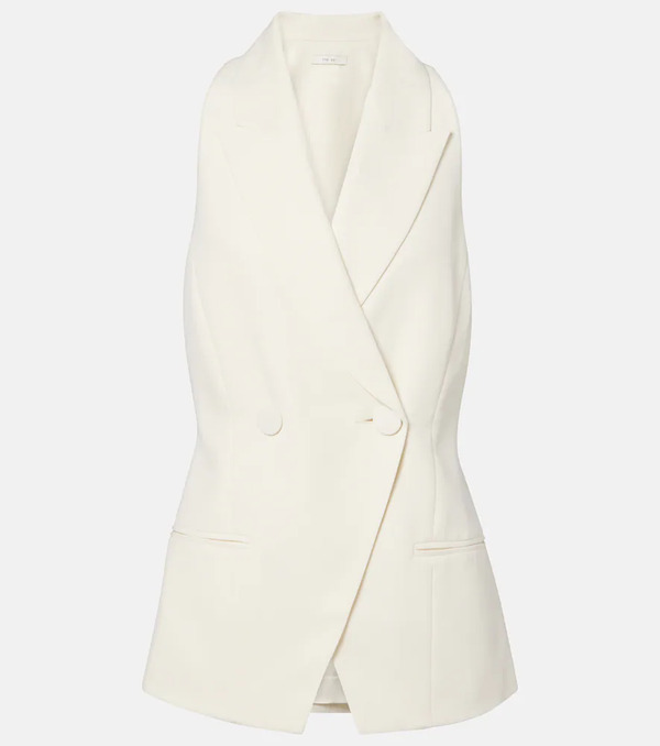  The Sei The Sei Crepe Vest 