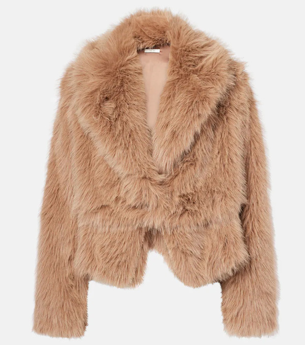  The Sei The Sei Faux Fur Bomber Jacket 