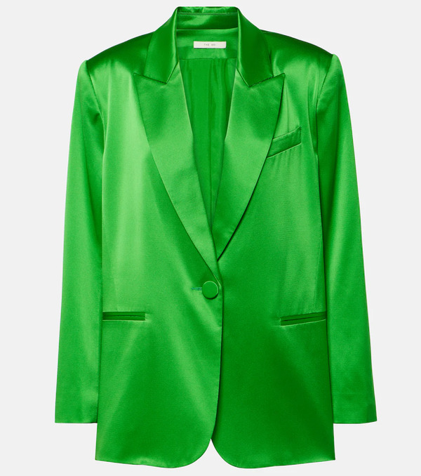  The Sei The Sei Oversized Silk Blazer 
