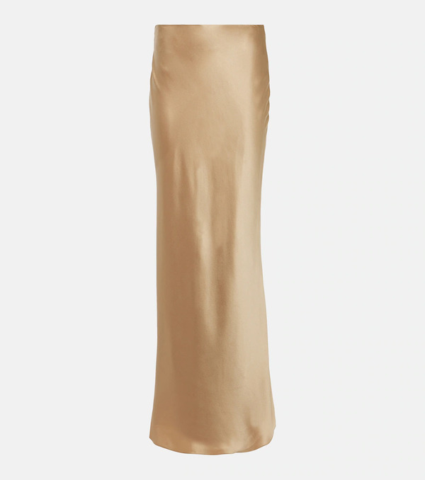  The Sei The Sei Silk Satin Maxi Skirt 