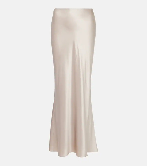  The Sei The Sei Silk Satin Maxi Skirt 